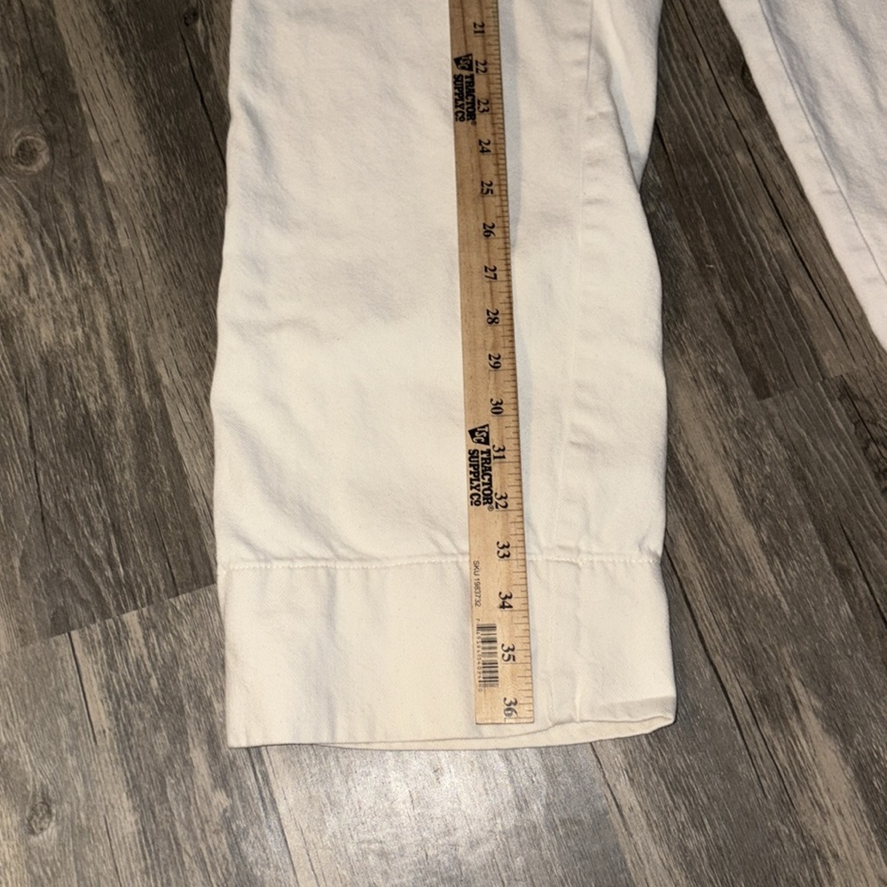 Everlane the easy Jean in bone - organic cotton size 2 - Picture 4 of 7